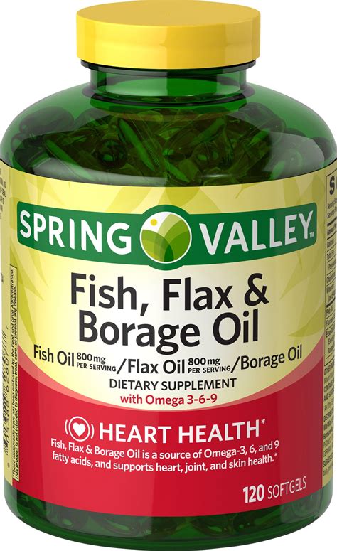 fish oil flaxseed borage.